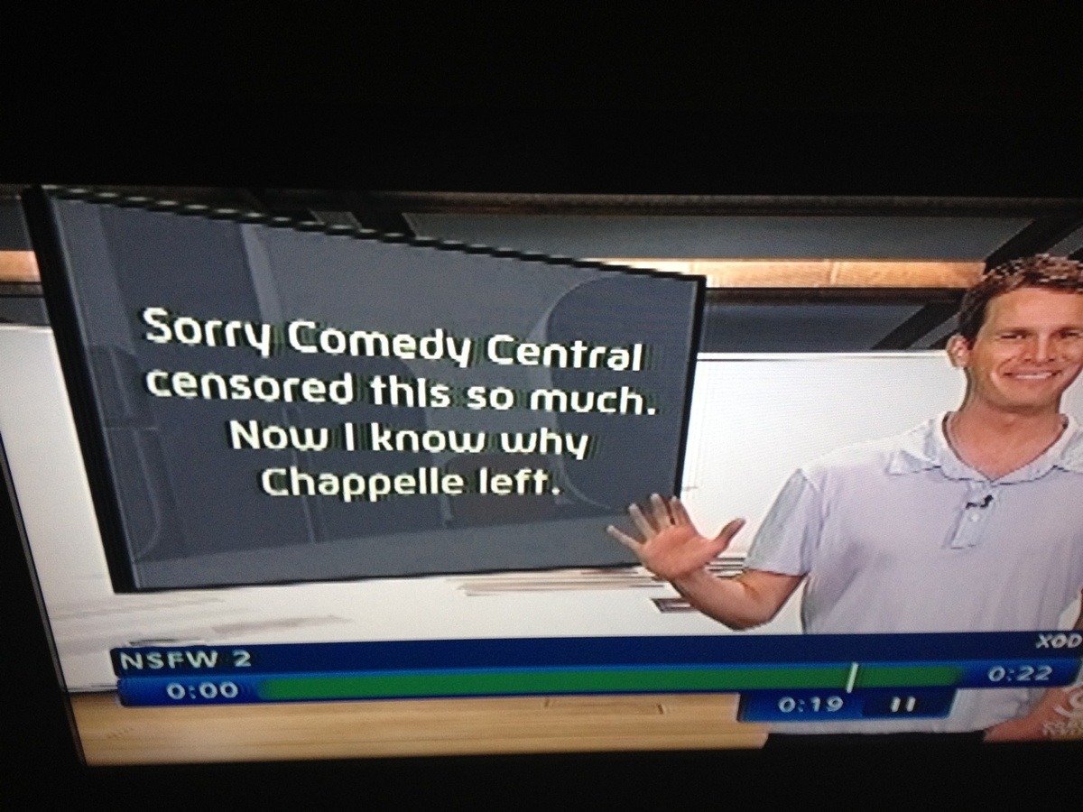 r/funny - Tosh.0 sticks it to Comedy Central censorship