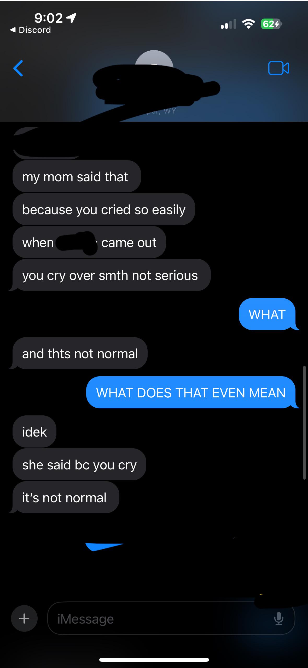 r/mildlyinfuriating - My wife’s mother said it wasn’t normal of me to cry when my daughter was born