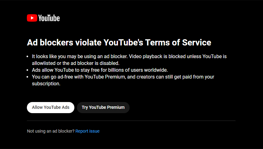 r/Adblock - A working AdBlock for YouTube.