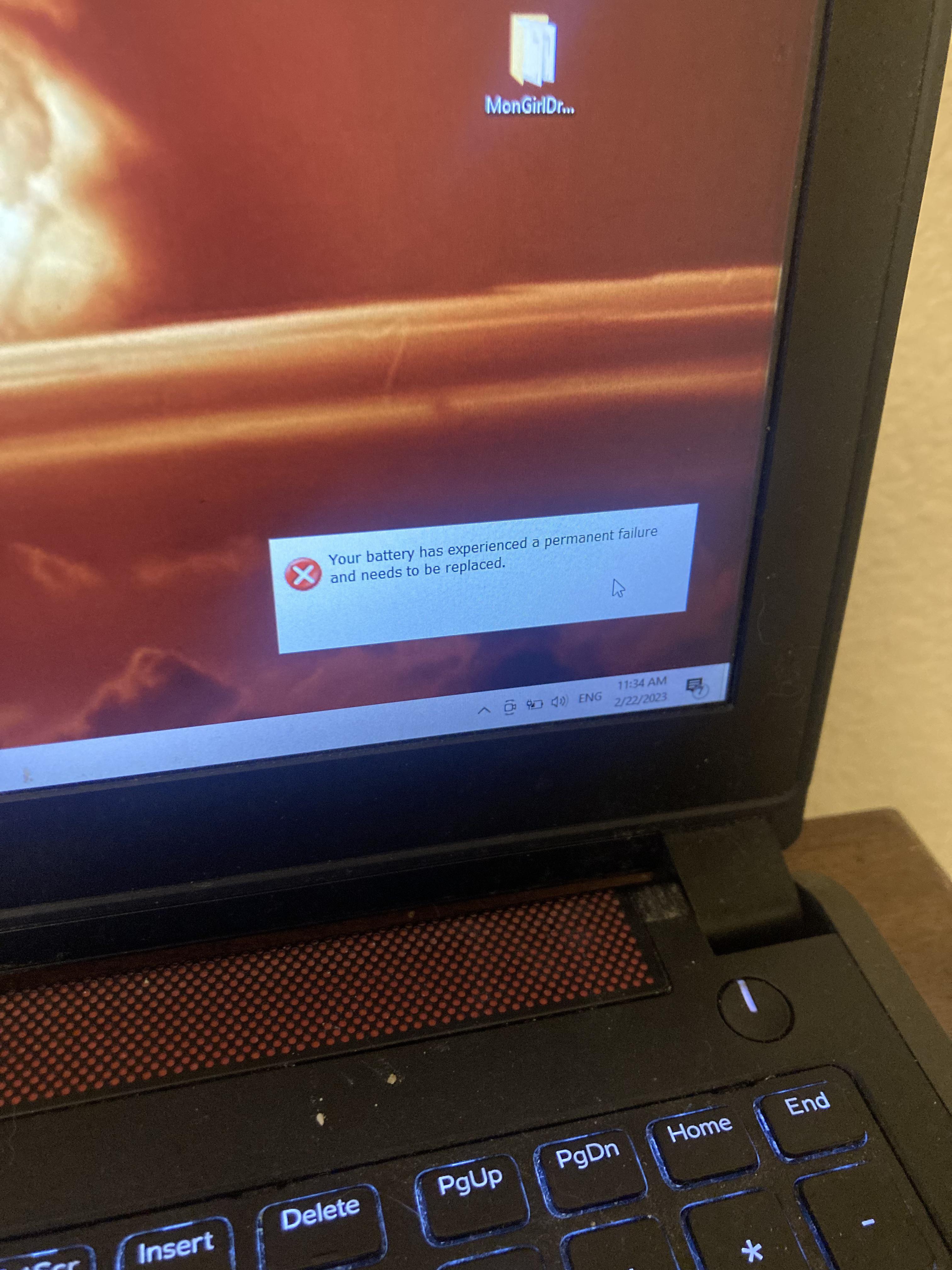 r/pcmasterrace - On a Dell laptop, what does this mean?