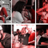 England soccer fans react after their team was beaten by Spain.