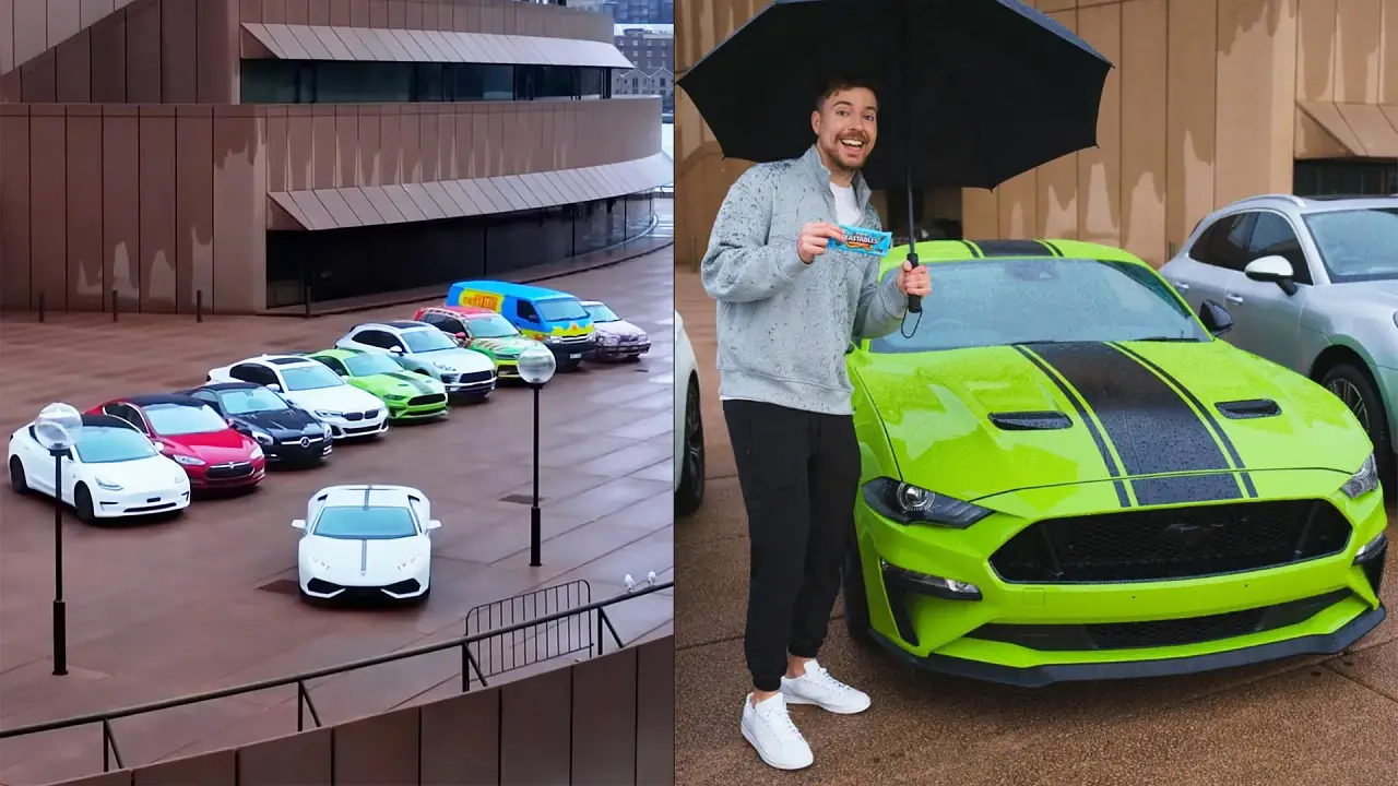 'We had very little information': Inside YouTuber's million-dollar car giveaway in Sydney