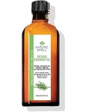 Nature Spell Rosemary Oil for Hair &amp; Skin 150 ml – Rosemary Oil for Hair Growth – Treat Dry Damaged Hair to Target Hair Loss – Made in The UK