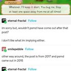 r/CuratedTumblr - As someone who adores Pokémon Super Mystery Dungeon and named my user flair after my Fennekin Partner from that game, the fact that the infamous Thomas Jefferson Hatsune Miku Binder Tumblr post DIRECTLY QUOTES A LINE OF DIALOGUE FROM THAT GAME WORD FOR WORD is deeply, DEEPLY…