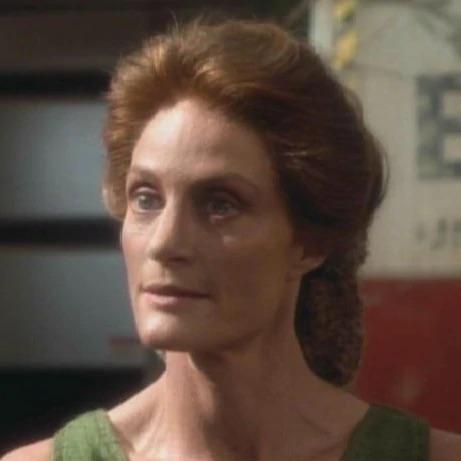 r/DeepSpaceNine - I see your “Kai Winn space karen” and raise you space antivax karen