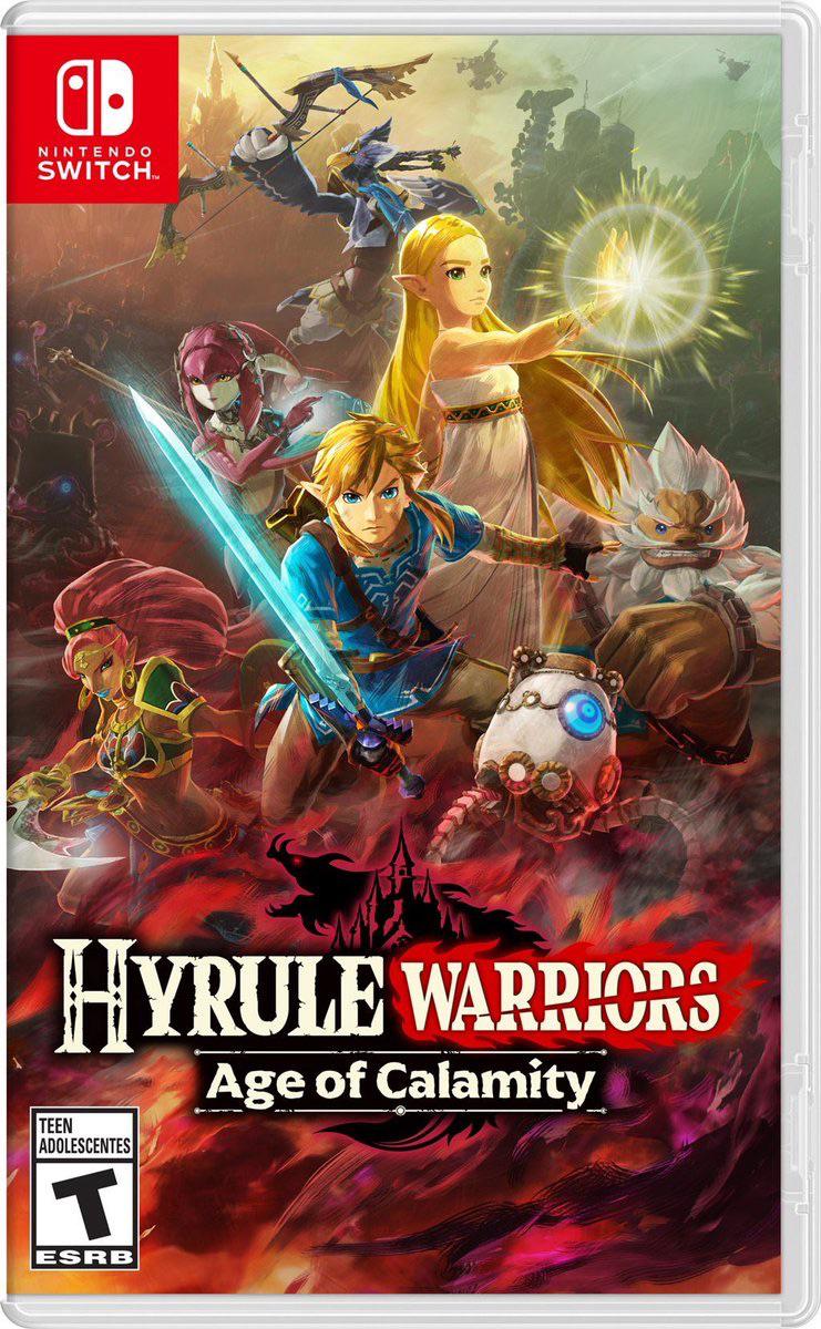 r/NintendoSwitch - Box art for Hyrule Warriors: Age of Calamity!