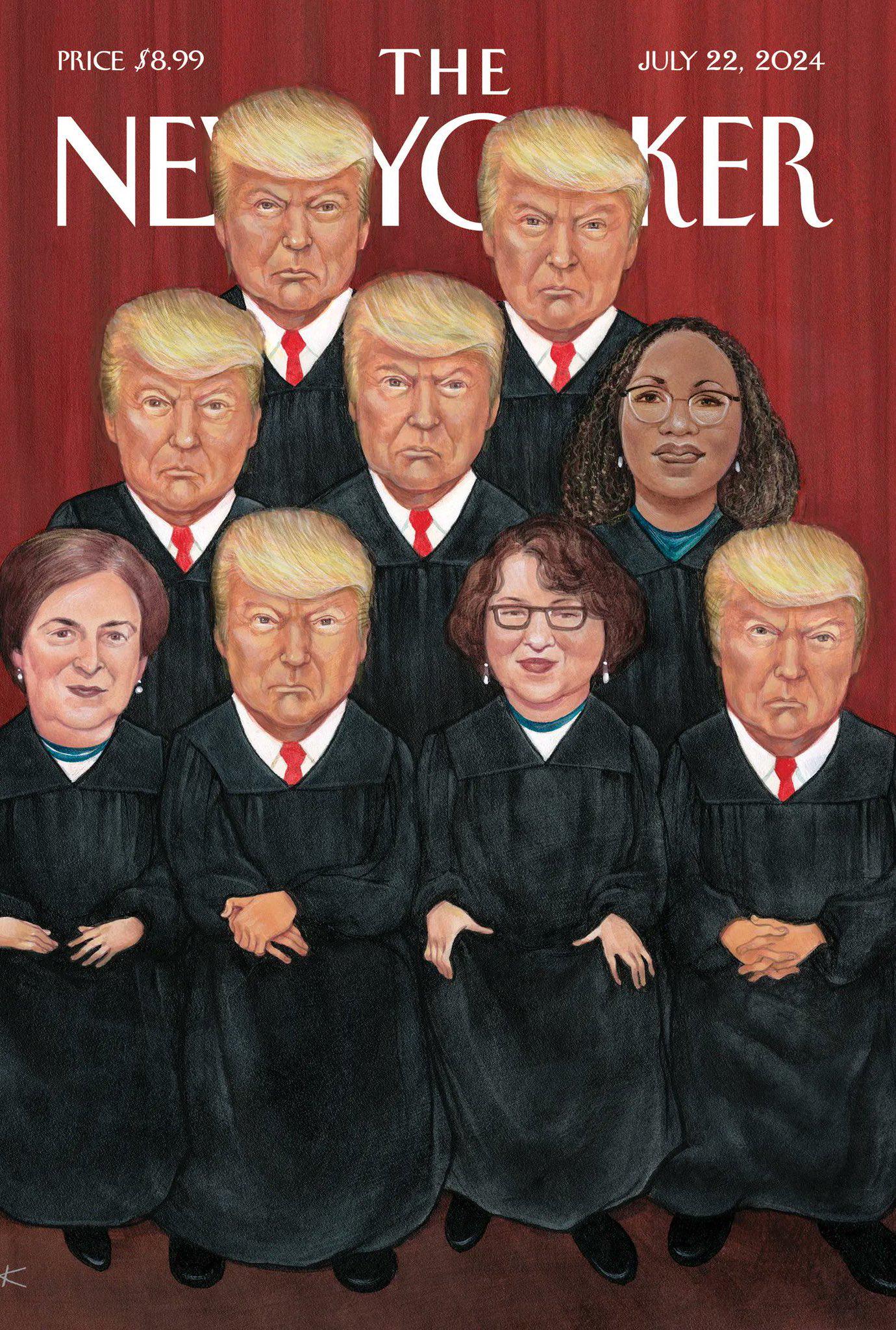 r/pics - The New Yorker cover page 