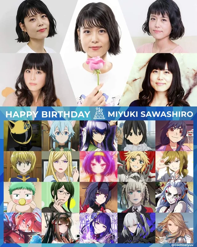 r/RaidenMains - Happy 38th birthday to Miyuki Sawashiro who voices as Raiden Shogun!