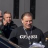 CFMEU boss John Setka in June.