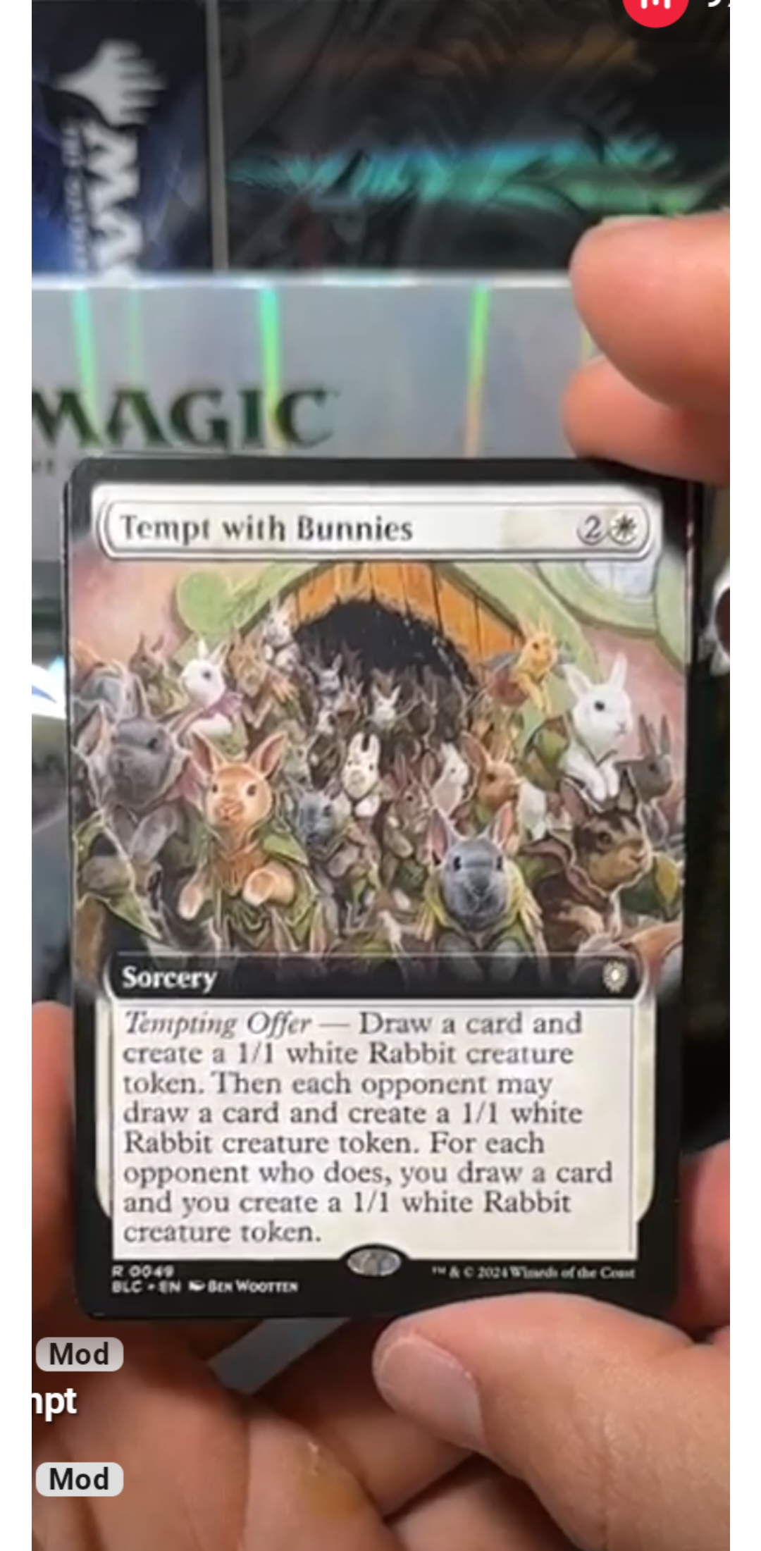 r/magicTCG - Tempt with Bunnies