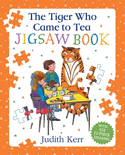 The Tiger Who Came To Tea Jigsaw Book: A fantastic new illustrated puzzle book that includes the classic story. The perfect g