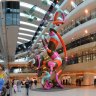 The foyer of the Royal Children’s Hospital, which will be home to a new school for students from prep to year 12.