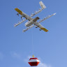 Delivery service DoorDash have begun drone deliveries from the roof of Eastland shopping centre in Ringwood.