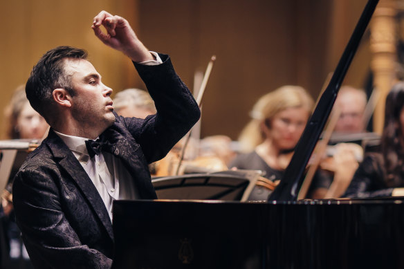 Nicholas McCarthy, the one-handed pianist.