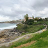 An artist’s impression of the Luigi Rosselli-designed house proposed for the Tamarama headland.