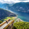 The Stegastein Viewpoint.