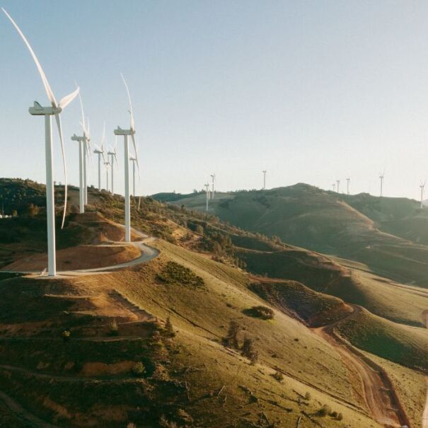 An image of a Wind Wall in the Tehachapi Mountains