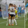 Jule Brand taps in at the far post to ice a glorious team goal for Germany. © International Olympic Committee