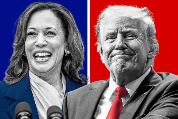 Kamala Harris and Donald Trump