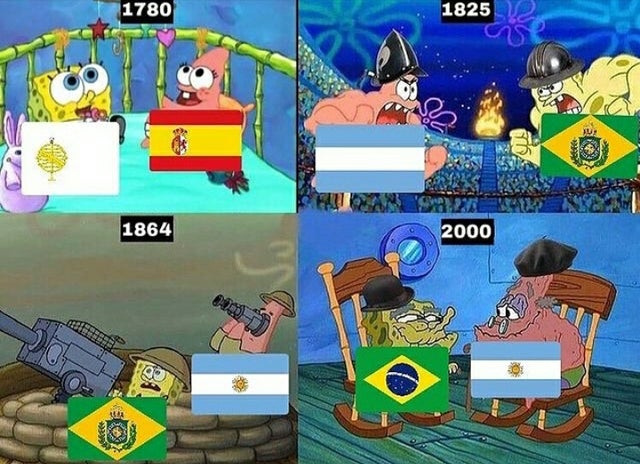 r/2latinoforyou - History of Brazil and Argentina 🤝