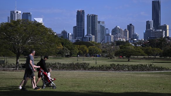 Brisbane house prices are at a record high.