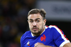 France’s Melvyn Jaminet in action during a 2021 international against Australia in Brisbane.