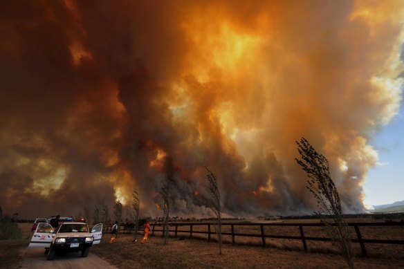 The traumatised firefighter worked on Black Saturday and attended accidents.