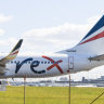 Rex launched capital city services as part of a new strategy, putting in competition with Qantas and Virgi Australia.