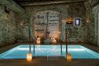 AIRE Ancient Baths housed within the original 15th-century farmhouse.