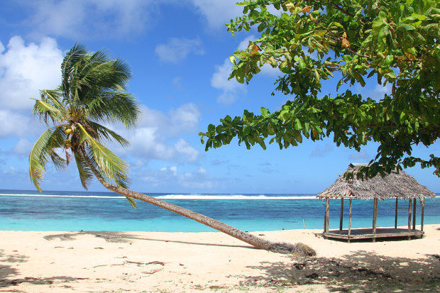 Upolu, the most populous island of Samoa.