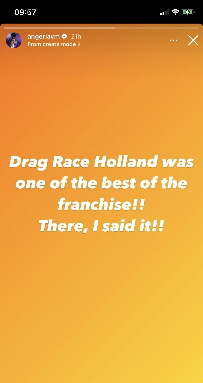 r/rupaulsdragrace - Angeria thinks Drag Race Holland was the best. What should change in order to get another season?