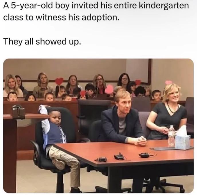 r/wholesomememes - A very wholesome adoption. 