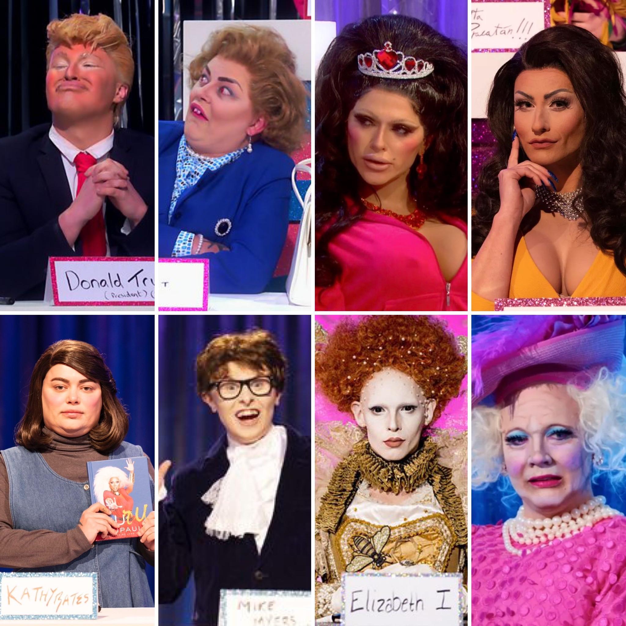 r/rupaulsdragrace - Category is… Snatch Game Winners of Drag Race UK