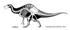 r/Paleontology - Can anyone make this with names I wanna learn the bones of the deinocheirus