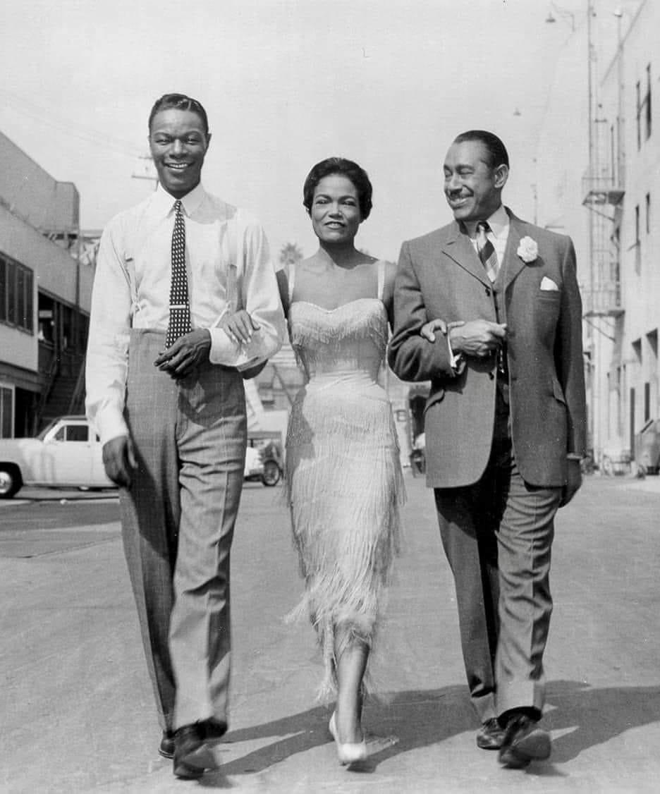 r/OldSchoolCool - Nat King Cole, Eartha Kitt, and Cab Calloway (1958)