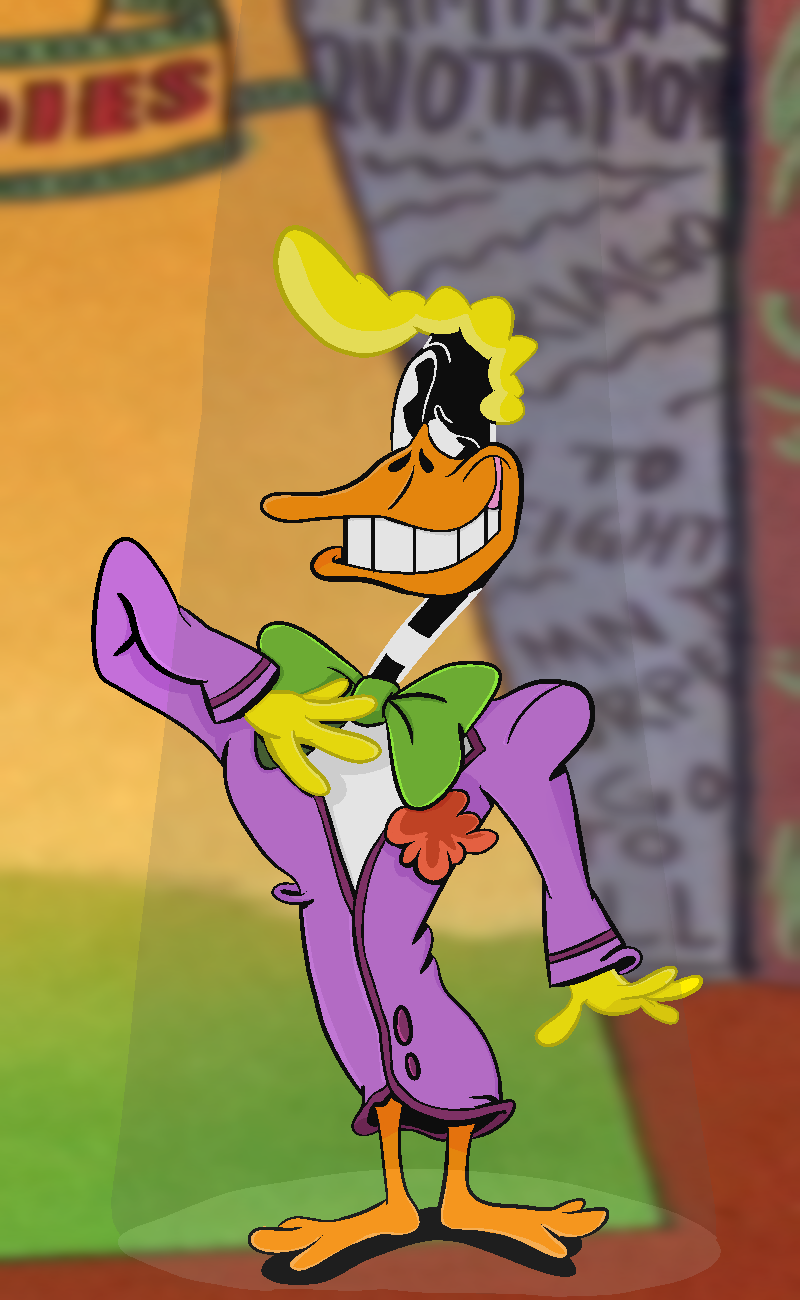 r/looneytunes - Fanart of Danny Kaye Daffy from "Book Revue"