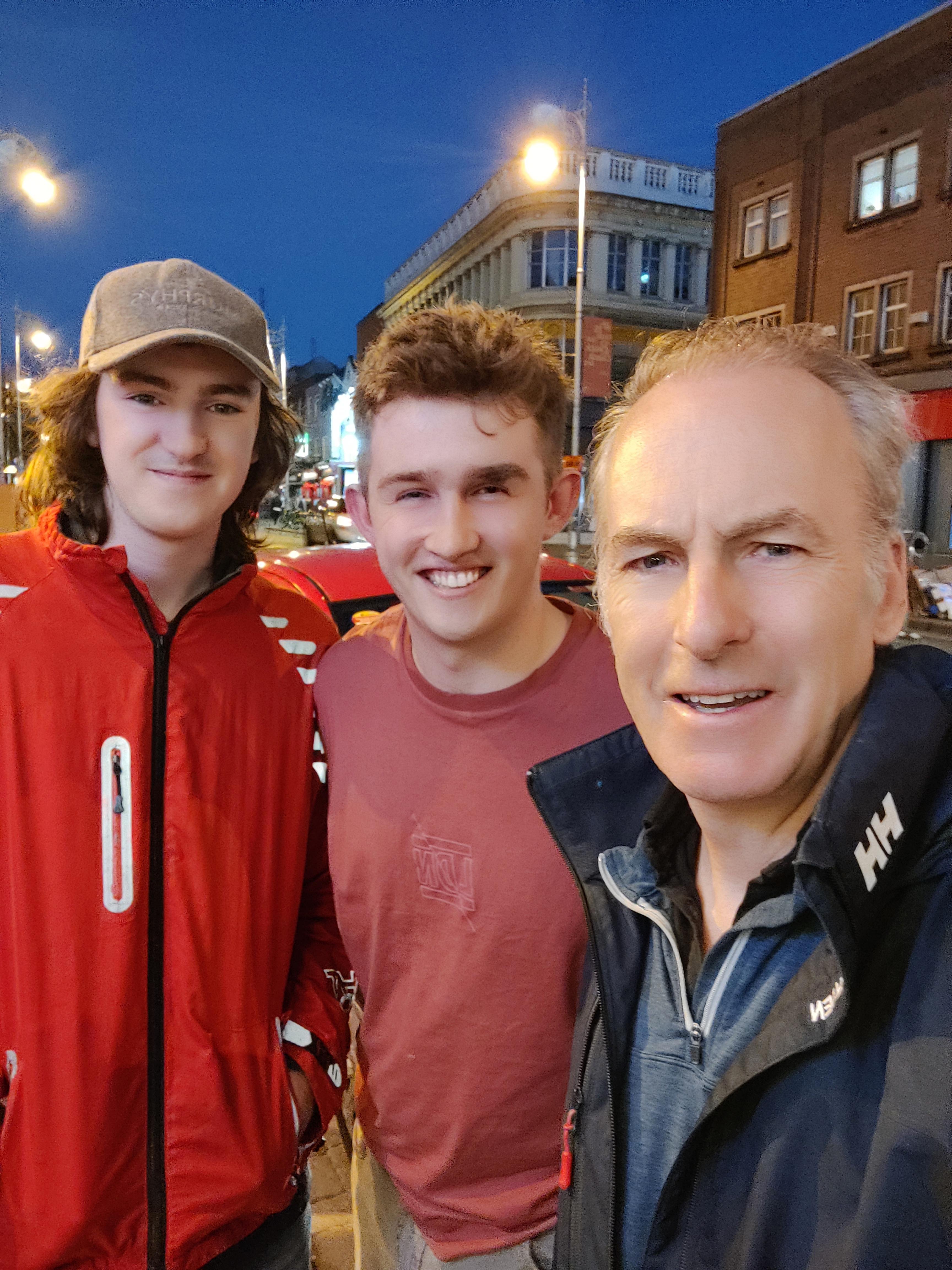 r/betterCallSaul - Bob Odenkirk in Dublin Last night