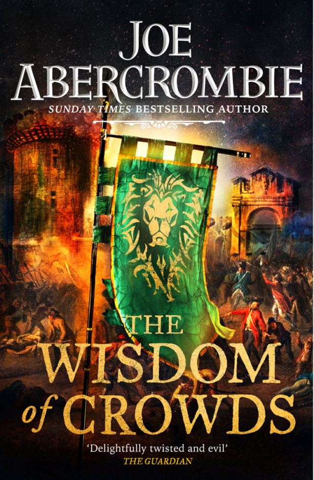 r/Fantasy - The Wisdom Of Crowds by Joe Abercrombie cover reveal