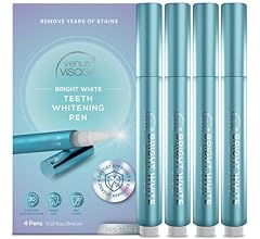 Venus Visage Teeth Whitening Pen (4 Pens), 40+ Uses - Teeth whitening Gel with Professional Formulation and Ingredients - B…