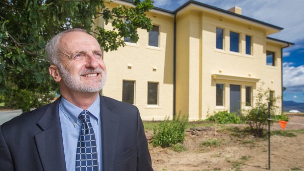 Professor Matthew Colless at the Mount Stromlo observatory near Canberra.