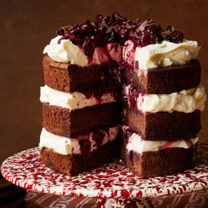 Emelia Jackson’s perfect black forest cake.