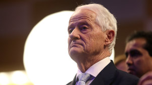 Ousted Liberal Hornsby mayor Philip Ruddock released an incendiary statement after he was defeated in a preselection on Monday evening,