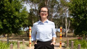 Queensland Walks executive officer Anna Campbell had a near miss as a result of a driver not understanding this road rule.