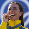 New Olympic champion in the kayak cross, Noemie Fox.