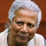 Nobel Peace laureate Muhammad Yunus.