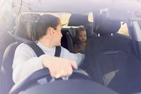 Does having kids in the car make you a worse driver? We find out