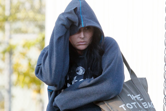 Brailey leaves Amber Laurel Correctional Facility in Sydney’s west on Wednesday.