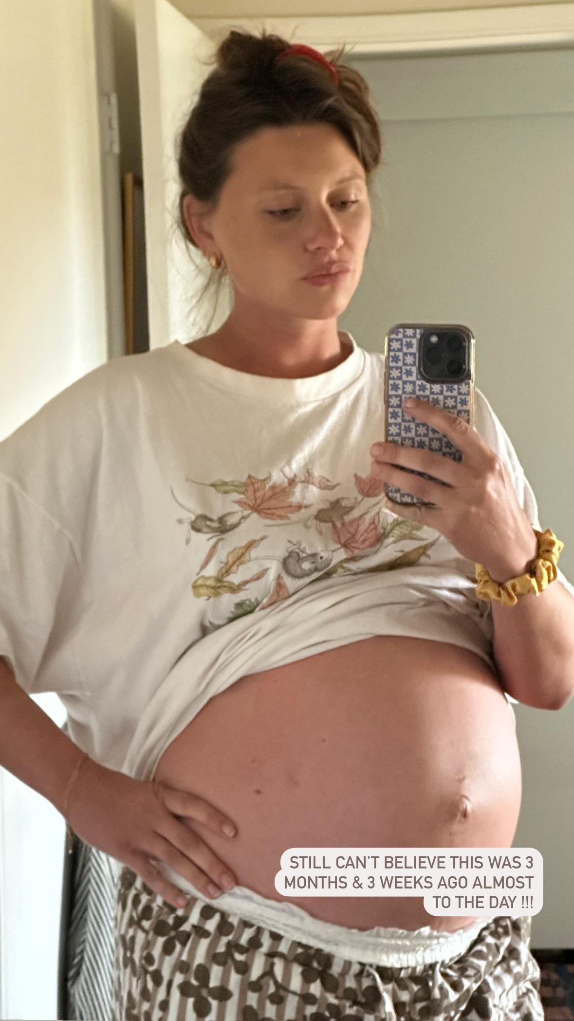 r/PregCelebs - Aly Michalka pregnant 