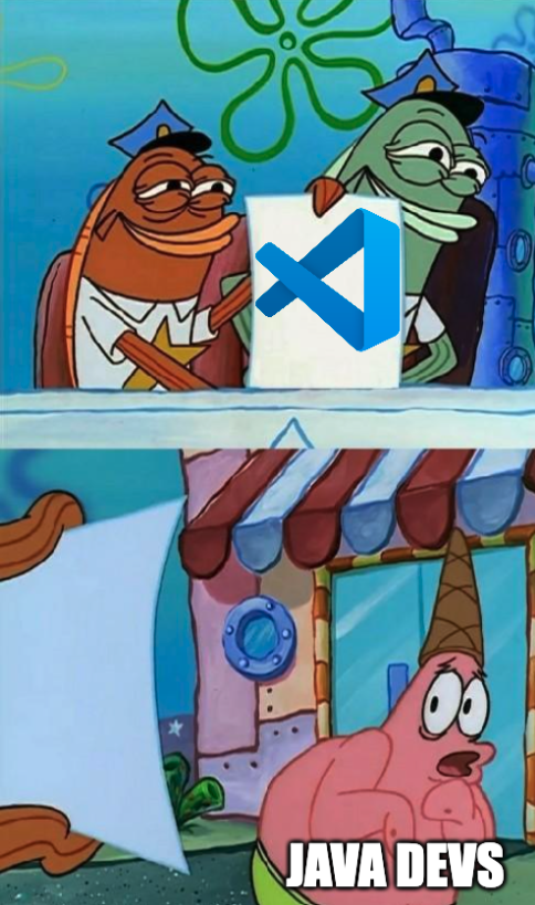 r/ProgrammerHumor - whyAreJavaDevsScaredOfVscode