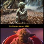 r/StarWars - I made a comparison of the different versions of Yoda in the movies and tv-shows